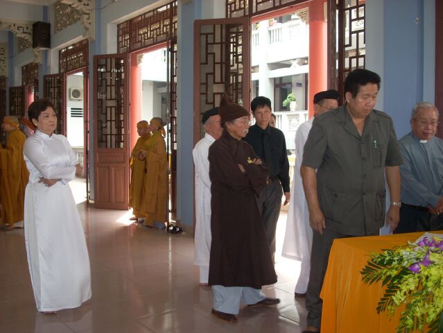 Các cơ quan nhà nước Trung ương, TP.HCM kính viếng Đại lão HT.Thích Từ Nhơn