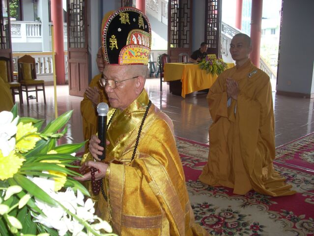 Các cơ quan nhà nước Trung ương, TP.HCM kính viếng Đại lão HT.Thích Từ Nhơn