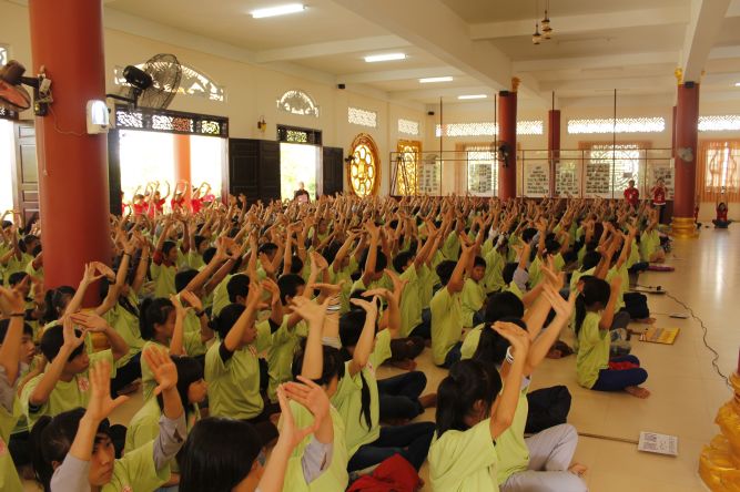 Đồng Tháp: Hội trại Hiểu và Thương đến hẹn lại về