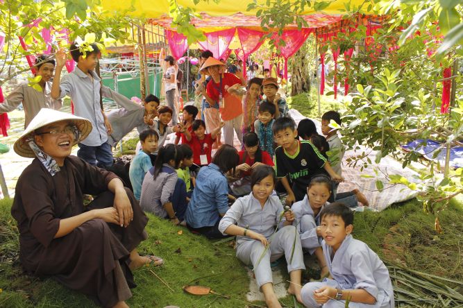Đồng Tháp: Hội trại Hiểu và Thương đến hẹn lại về