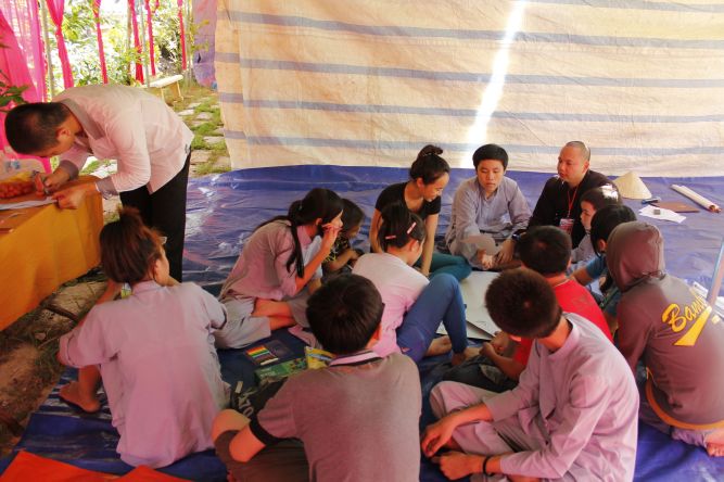 Đồng Tháp: Hội trại Hiểu và Thương đến hẹn lại về