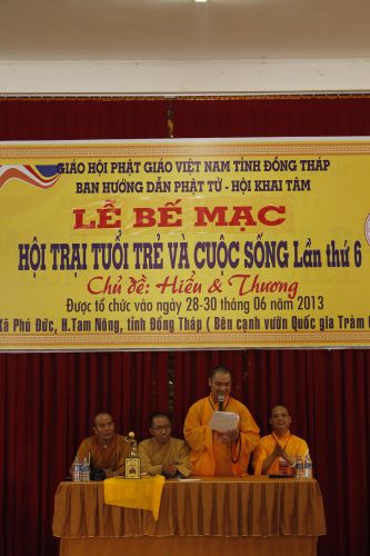 Đồng Tháp: Bế mạc Hội trại Hiểu và thương