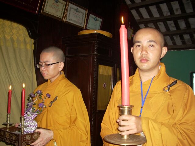 Đồng Tháp: Giới đàn Vĩnh Tràng truyền giới Tỳ Kheo