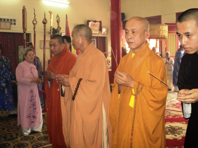 PG Khánh Hòa dâng hương tưởng niệm Đức Quốc Tổ Hùng Vương