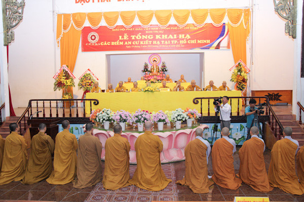 BTS GHPGVN TP.HCM tổng khai hạ mùa An Cư PL.2557