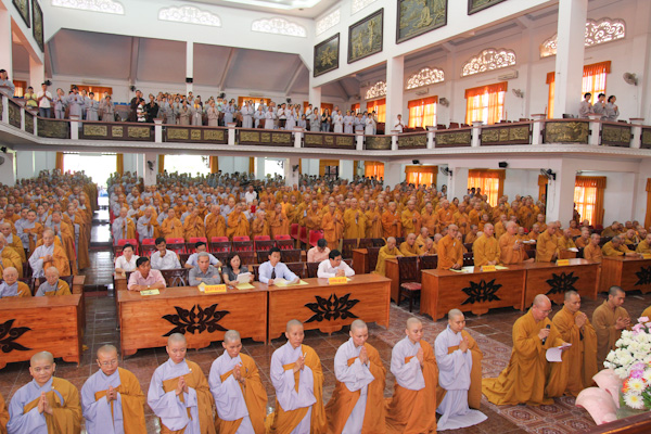 BTS GHPGVN TP.HCM tổng khai hạ mùa An Cư PL.2557