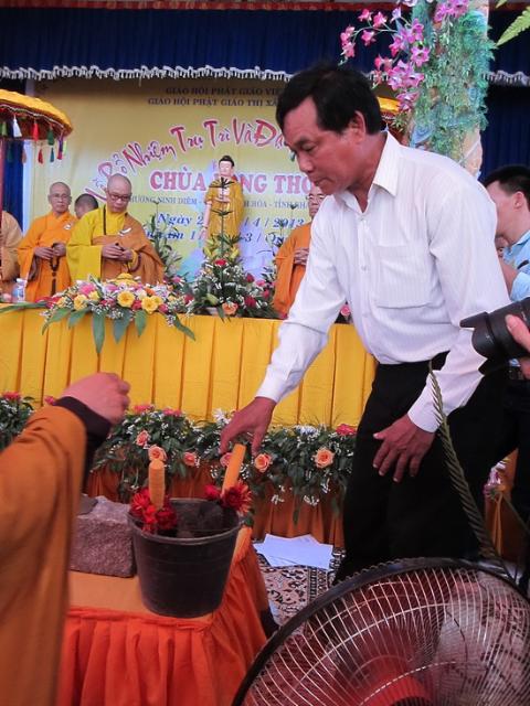 Lễ bổ nhiệm trụ trì chùa Long Thọ