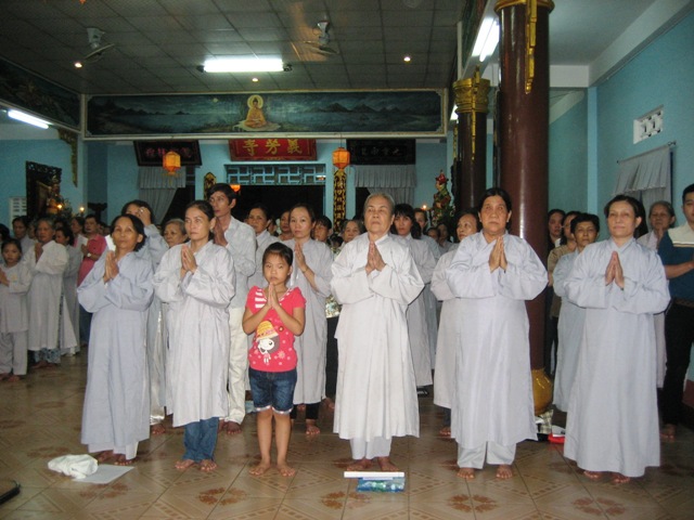 Nha Trang: Tổ đình Nghĩa Phương trang nghiêm Lễ tắm Phật
