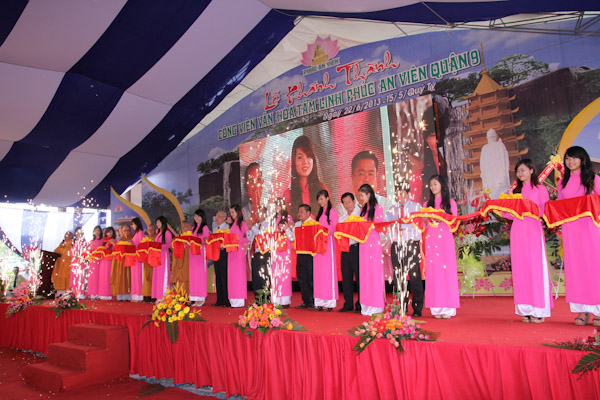 TP.HCM: Khánh thành công viên văn hóa tâm linh Phúc An Viên Q.9