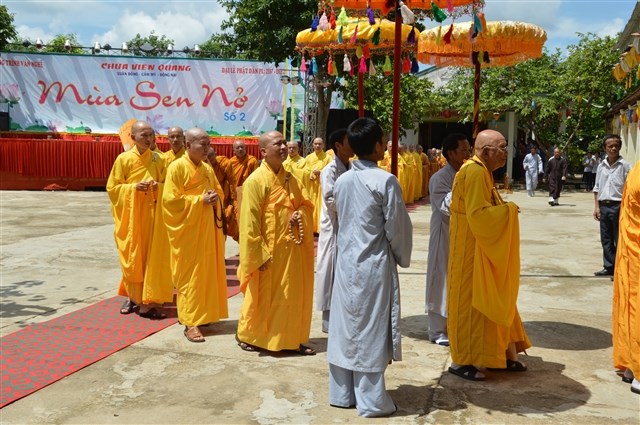 Đồng Nai: Chùa Viên Quang tổ chức đại lễ Phật đản PL. 2557