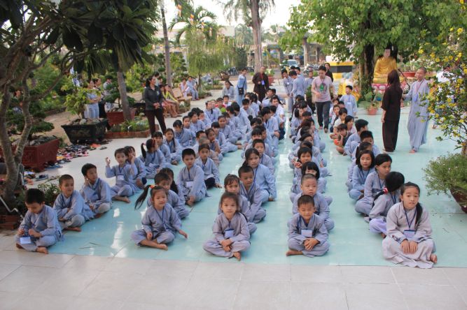 Tiền Giang: Khai mạc khóa tu mùa hè “Vươn tới những ước mơ”