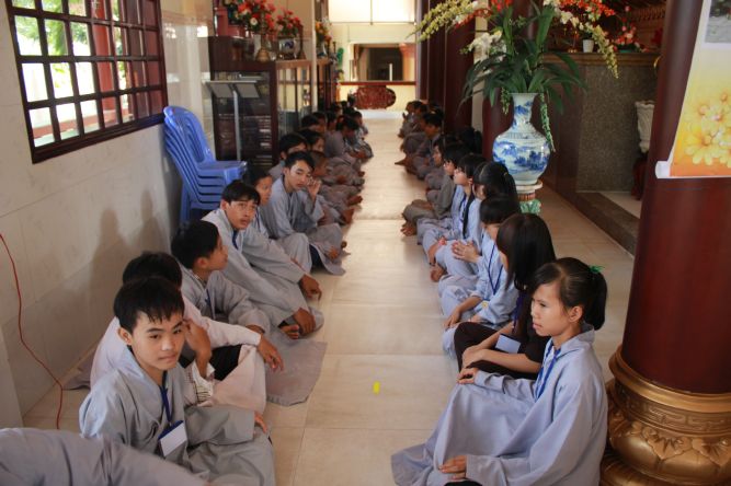 Tiền Giang: Khai mạc khóa tu mùa hè “Vươn tới những ước mơ”