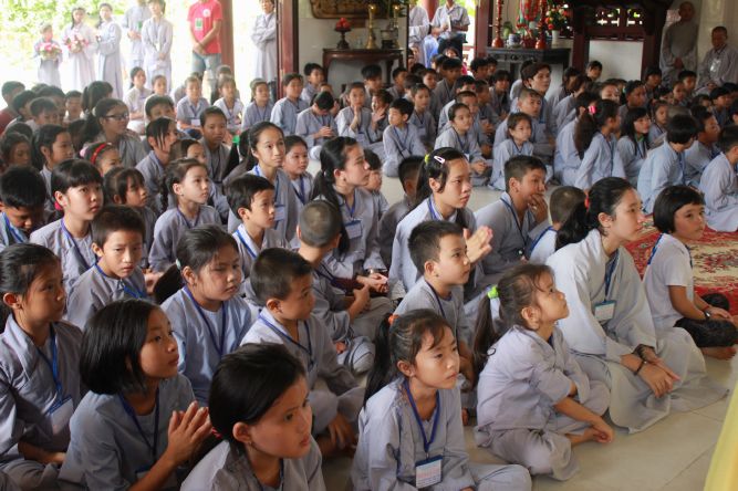 Tiền Giang: Khai mạc khóa tu mùa hè “Vươn tới những ước mơ”