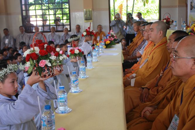 Tiền Giang: Khai mạc khóa tu mùa hè “Vươn tới những ước mơ”