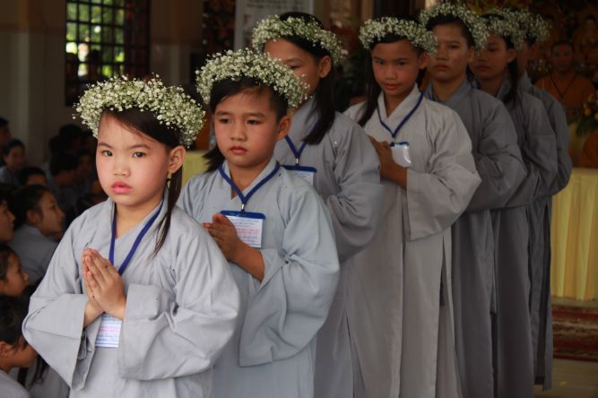 Tiền Giang: Khai mạc khóa tu mùa hè “Vươn tới những ước mơ”