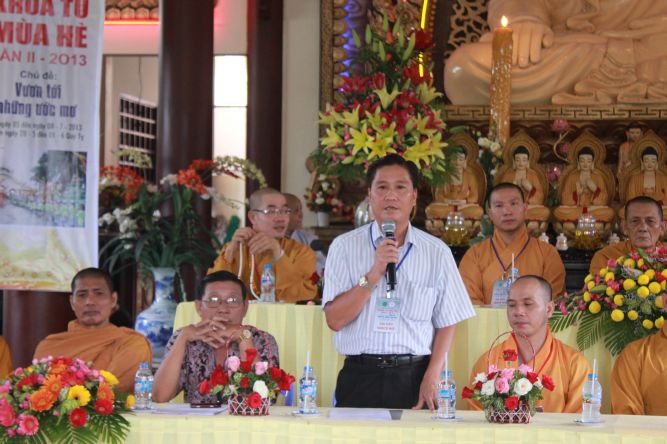 Tiền Giang: Khai mạc khóa tu mùa hè “Vươn tới những ước mơ”