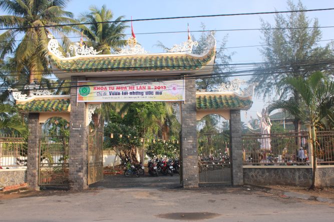 Tiền Giang: Khai mạc khóa tu mùa hè “Vươn tới những ước mơ”