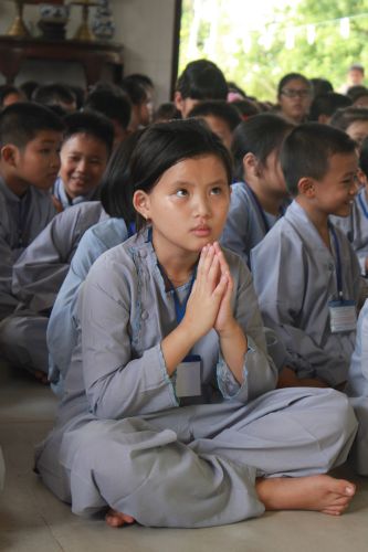 Tiền Giang: Khai mạc khóa tu mùa hè “Vươn tới những ước mơ”