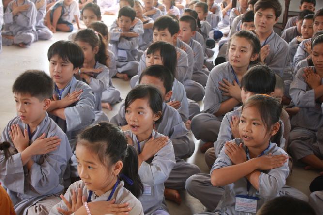 Tiền Giang: Khai mạc khóa tu mùa hè “Vươn tới những ước mơ”