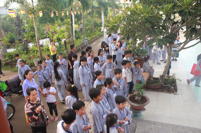 Tiền Giang: Khai mạc khóa tu mùa hè “Vươn tới những ước mơ”