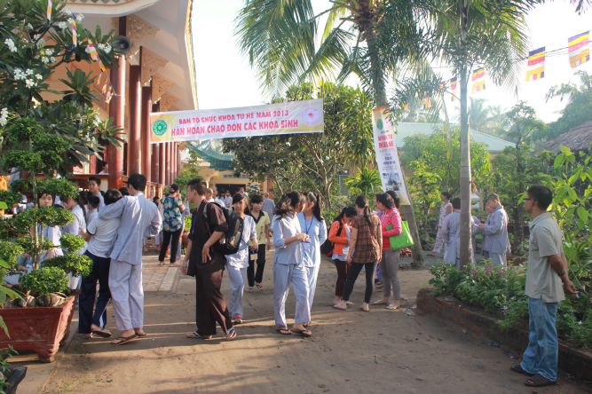 Tiền Giang: Khai mạc khóa tu mùa hè “Vươn tới những ước mơ”