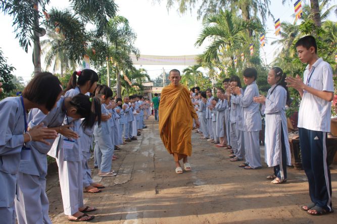 Tiền Giang: Khai mạc khóa tu mùa hè “Vươn tới những ước mơ”
