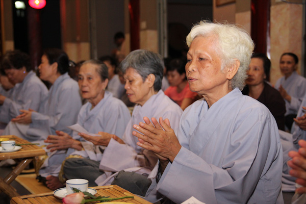 TP.HCM: Đêm thiền trà &quot;Về Nương Tựa Phật&quot; tại chùa Từ Tân