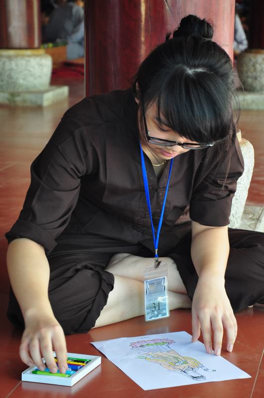 Trại hè sinh hoạt Phật pháp thanh thiếu niên tại chùa Đà Liễu - ngày thứ 2