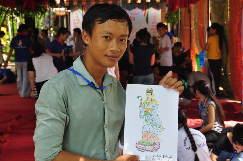 Trại hè sinh hoạt Phật pháp thanh thiếu niên tại chùa Đà Liễu - ngày thứ 2