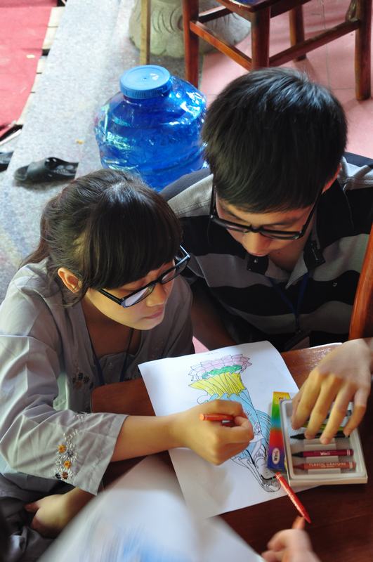 Trại hè sinh hoạt Phật pháp thanh thiếu niên tại chùa Đà Liễu - ngày thứ 2