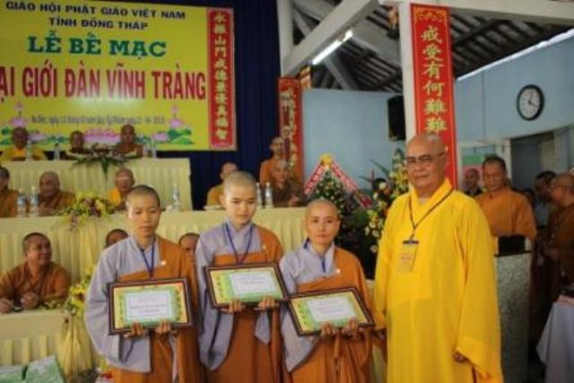 Đồng tháp: Lễ Bế Mạc Đại Giới Đàn Vĩnh Tràng 2013