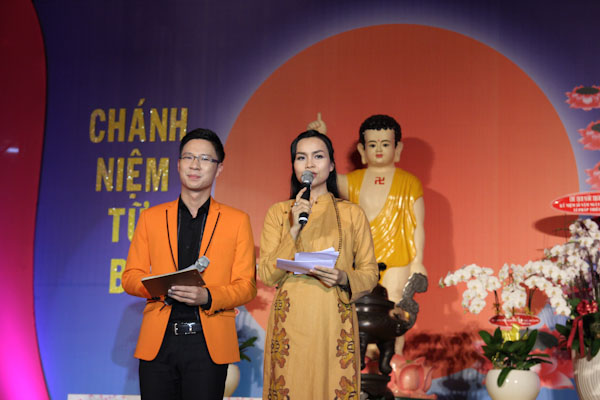 TP.HCM: Đêm nhạc mừng Phật Đản tại Chùa Vĩnh Nghiêm