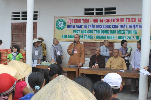 Hội Khai Tâm, Hội 14 Chữ và CLB Làn Gió Ấm: Chia sẻ yêu thương đến bà con tại tỉnh Quảng Bình