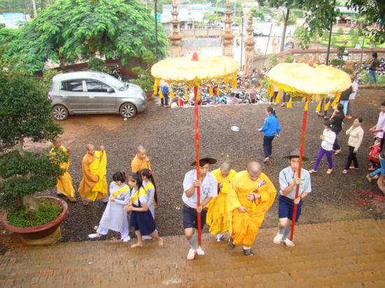 Lễ Vu Lan tại chùa Pháp Hoa Đăk Nông