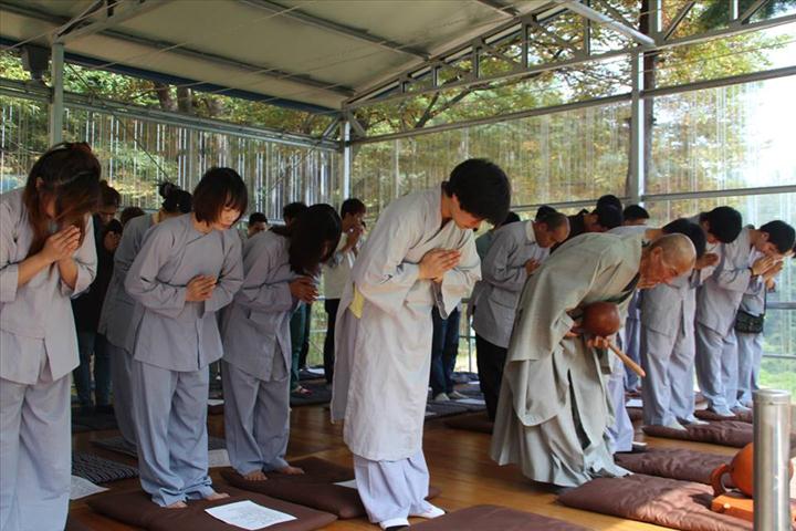 Hàn Quốc: Khóa Tu Mùa Vu Lan Báo Hiếu – PL. 2557