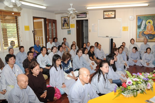 Mỹ: Đại lễ Vu Lan và lễ truy niệm cố TLHT. Thích Minh Tâm tại TV Chân Không - Hawaii
