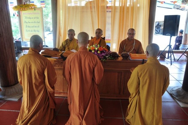 Giới đàn Nghệ Tĩnh thành công viên mãn