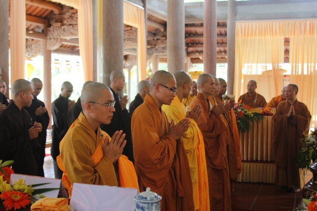Giới đàn Nghệ Tĩnh thành công viên mãn