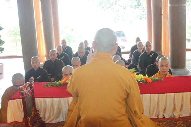 Giới đàn Nghệ Tĩnh thành công viên mãn