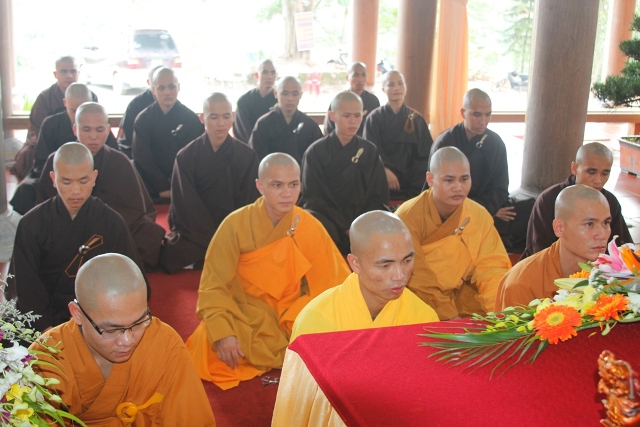 Giới đàn Nghệ Tĩnh thành công viên mãn