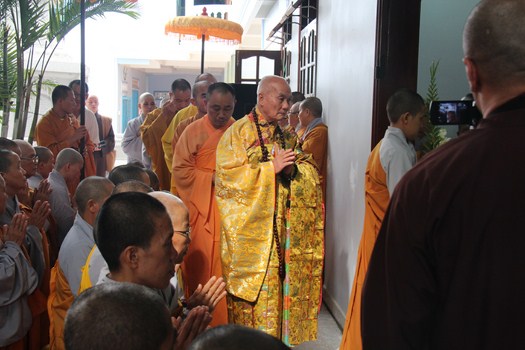 Hình Ảnh Lễ Cung Thỉnh Nhục Thân Cố Sư Trưởng Hải Triều Âm Nhập Kim Quan
