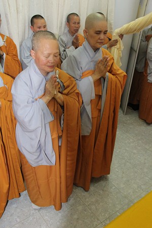 Hình Ảnh Lễ Cung Thỉnh Nhục Thân Cố Sư Trưởng Hải Triều Âm Nhập Kim Quan