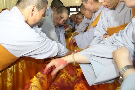 Hình Ảnh Lễ Cung Thỉnh Nhục Thân Cố Sư Trưởng Hải Triều Âm Nhập Kim Quan