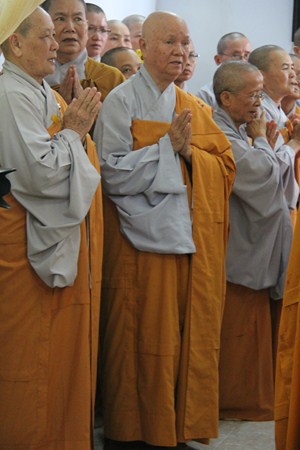 Hình Ảnh Lễ Cung Thỉnh Nhục Thân Cố Sư Trưởng Hải Triều Âm Nhập Kim Quan