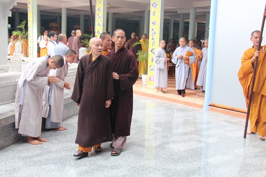 Hình Ảnh Lễ Cung Thỉnh Nhục Thân Cố Sư Trưởng Hải Triều Âm Nhập Kim Quan