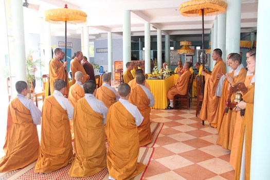 Hình Ảnh Lễ Cung Thỉnh Nhục Thân Cố Sư Trưởng Hải Triều Âm Nhập Kim Quan