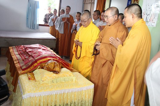 Hình Ảnh Lễ Cung Thỉnh Nhục Thân Cố Sư Trưởng Hải Triều Âm Nhập Kim Quan