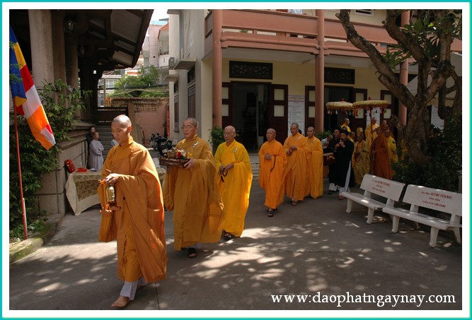 TP. HCM: Lễ Tiểu tường Cố ĐLHT. Thích Minh Châu - Lễ khai kinh