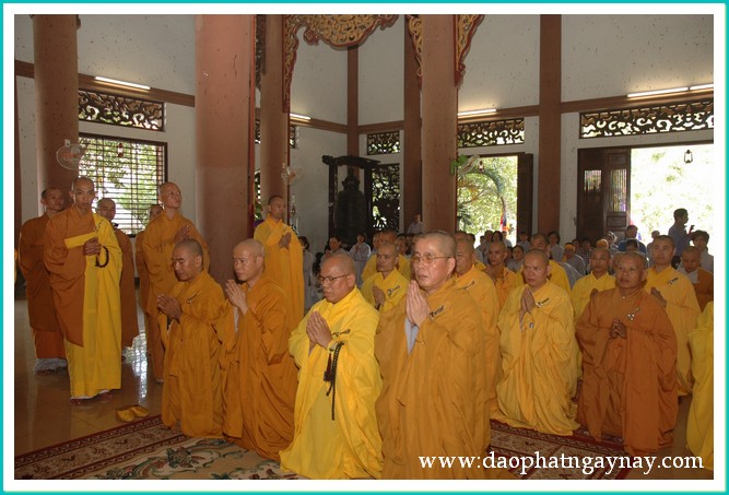 TP. HCM: Lễ Tiểu tường Cố ĐLHT. Thích Minh Châu - Lễ khai kinh