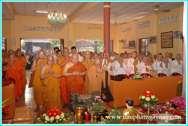 TP. HCM: Chùm ảnh lễ dâng y Kathina tại chùa Bửu Quang